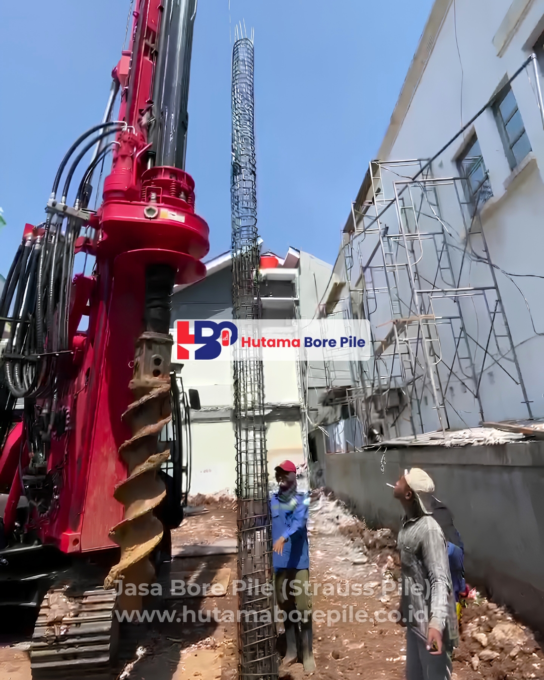 Proyek Bore Pile Gedung Bertingkat — Bandung