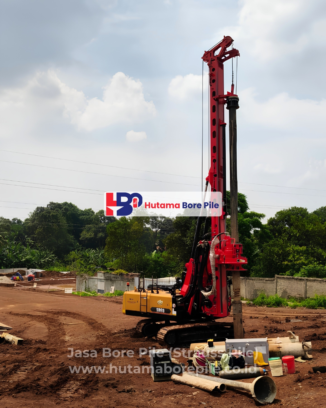Proyek Bore Pile Rumah — Surakarta